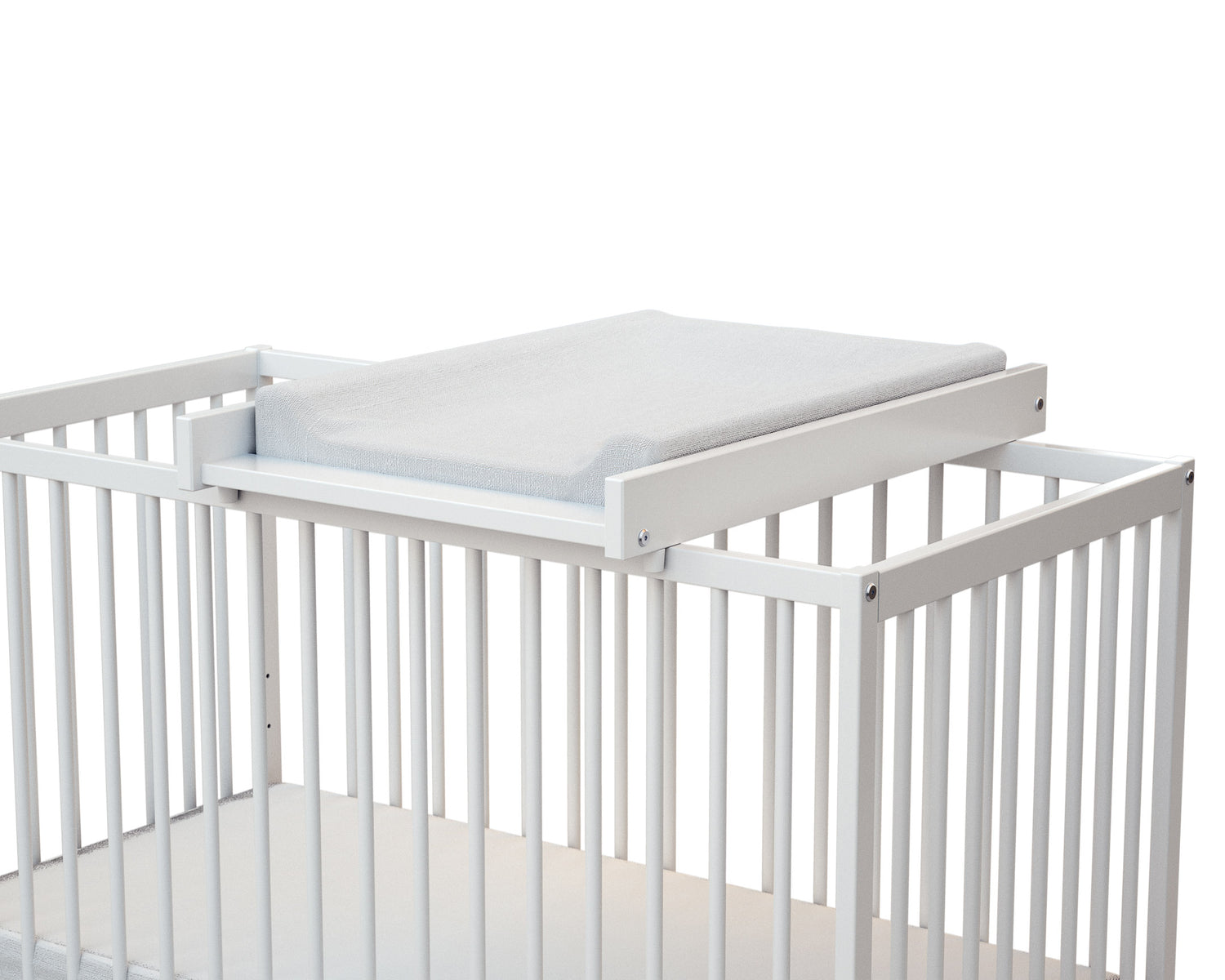 Plan à langer amovible pour lit bébé  (matelas non inclus)