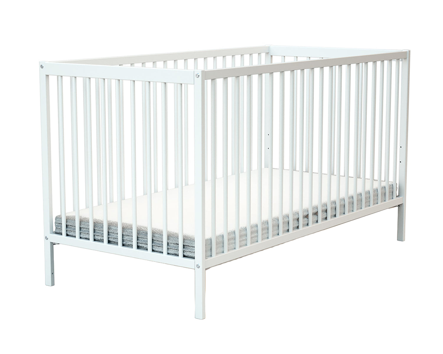 ESSENTIEL Lit bébé en bois 70x140cm (matelas inclus)