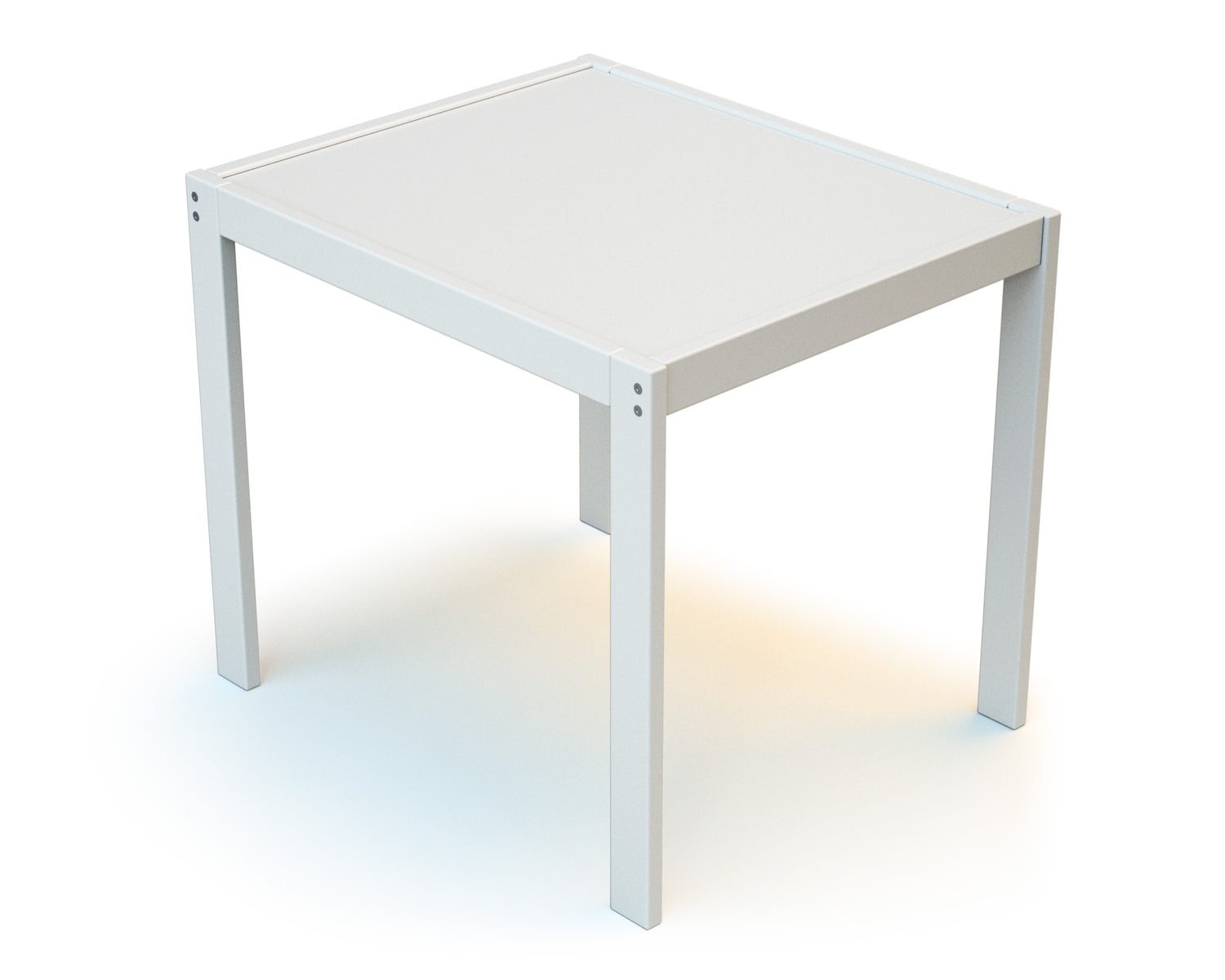 WEBABY -  Table enfant en bois Blanc