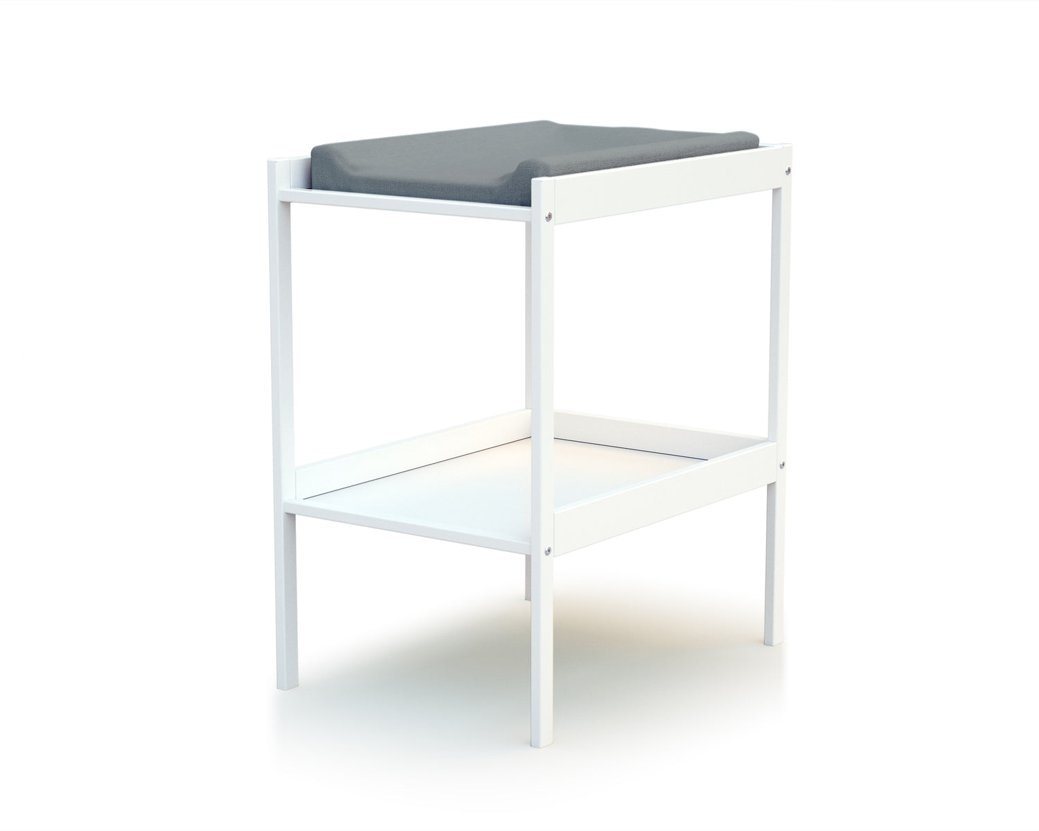 WEBABY -  Table à langer 1 étagère en bois Blanc