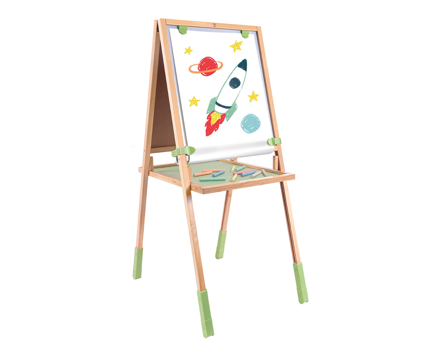 Hape - Tableau 2 en 1 en bambou